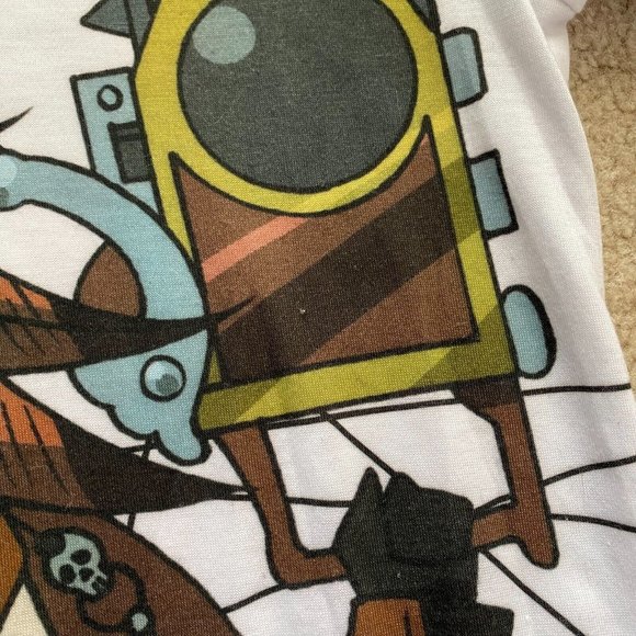 Black Butler Juniors S Grell Sutcliff Sublimation Anime Manga T-Shirt Tee - Picture 3 of 12